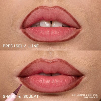 NYX Professional Makeup Lip Lingerie Lip Liner Stain 09 Send Nudes 0.03 fl oz - Imperfect Box