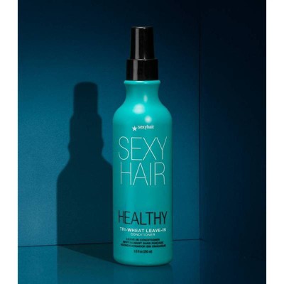 Sexy Hair Healthy Sexy Soy Tri-Wheat Leave-In Condtioner 8.5 fl oz - Imperfect Container