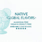 Native Passport Limited Edition Global Flavors Deodorant Italian Vanilla Gelato 2.65 fl oz - Imperfect Container