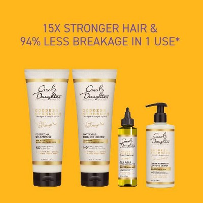 Carol's Daughter Goddess Strength Scalp Oil and Hair Oil Deep Treatment 4.2 fl oz - Imperfect Container