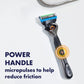 Gillette ProGlide Power Razor for Men 1 Gillette Power Razor Handle + 1 Blade Refill - New
