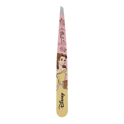 Tweezerman Full Slant Stainless Steel Tweezers Disney Belle - New