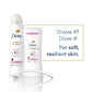 Dove Beauty Advanced Care Clear Finish 72-Hour Women's Antiperspirant & Deodorant Stick 2.6oz - Imperfect Container