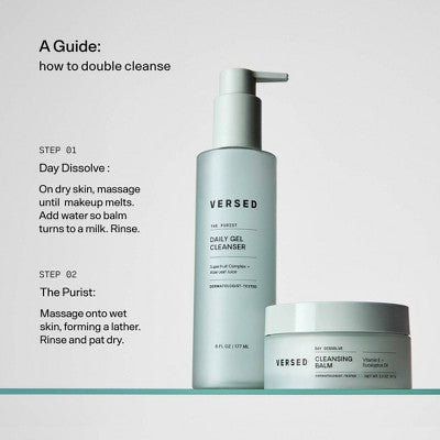 Versed Day Dissolve Cleansing Balm 2.3oz - Imperfect Container