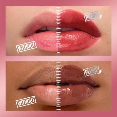 Maybelline Lifter Gloss Lifter Plump Lip Plumper Gloss with Maxi-Lip 001 Blush Blaze 0.18 fl oz - New
