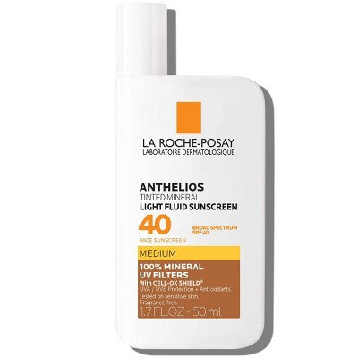 La Roche Posay Anthelios 40 Tinted Mineral Light-Fluid Sunscreen 1.7 fl oz - Imperfect Box