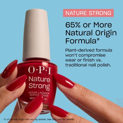 OPI Nature Strong Nail Polish Mindfull of Glitter 0.5 fl oz - New