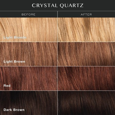 Kristin Ess Hair Gloss in Crystal Quartz for All Hair Colors - Semi Permanent Dye + Toner 4 fl oz - Imperfect Box