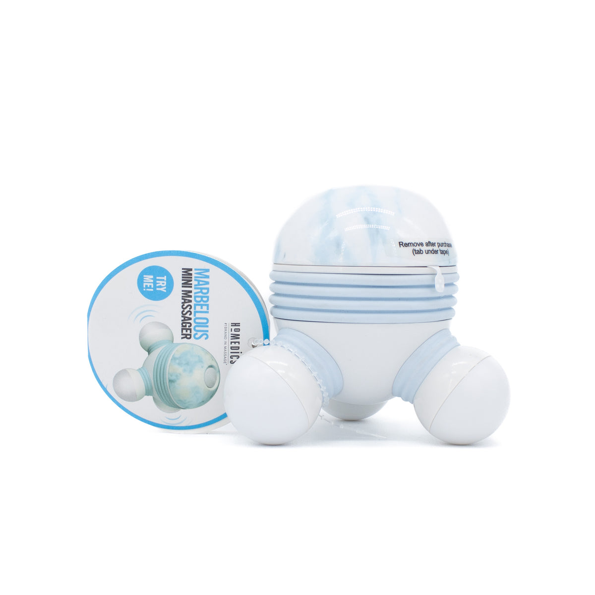 Homedics Marbelous Mini Massager with batteries - New