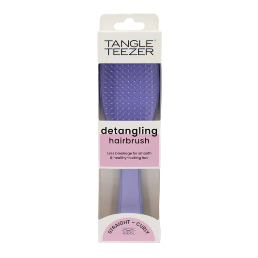 Tangle Teezer Detangling Hairbrush Straight or Curly in Purple - New