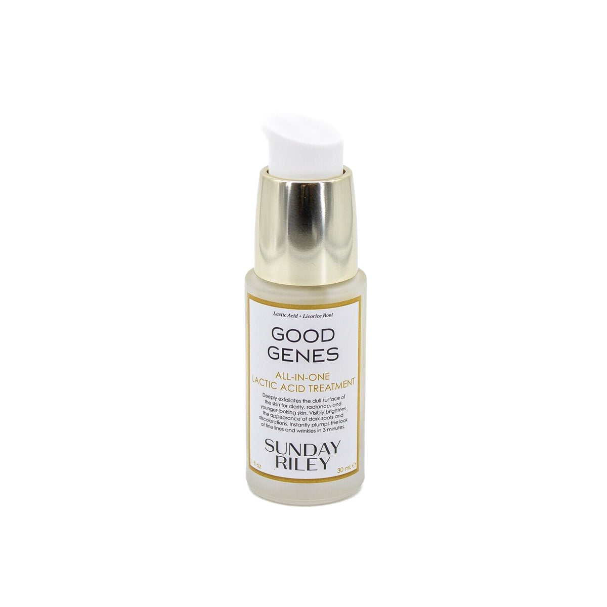 SUNDAY RILEY Good Genes Lactic Acid Treatment 1oz - New