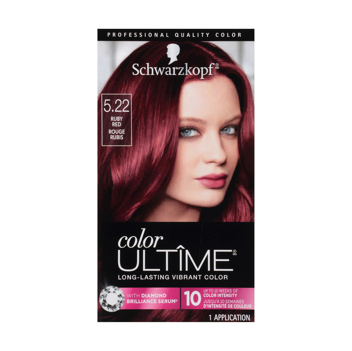 Schwarzkoph Color Ultime Semi Permanent 5.22 RUBY RED - New