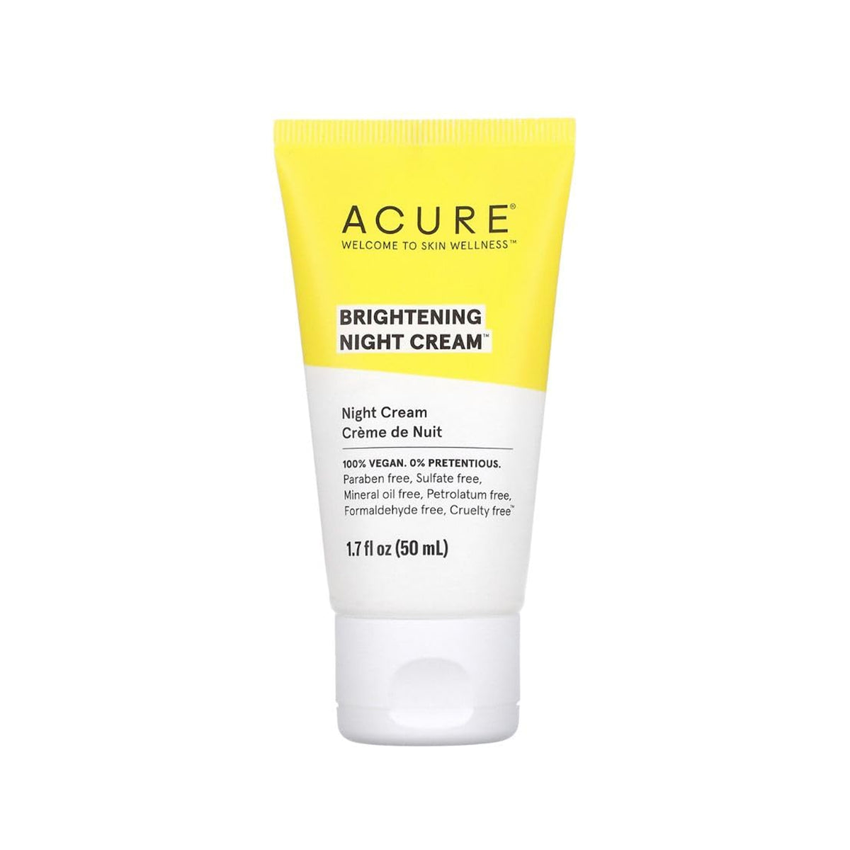 Acure Brightening Night Cream 1.7fl oz - New