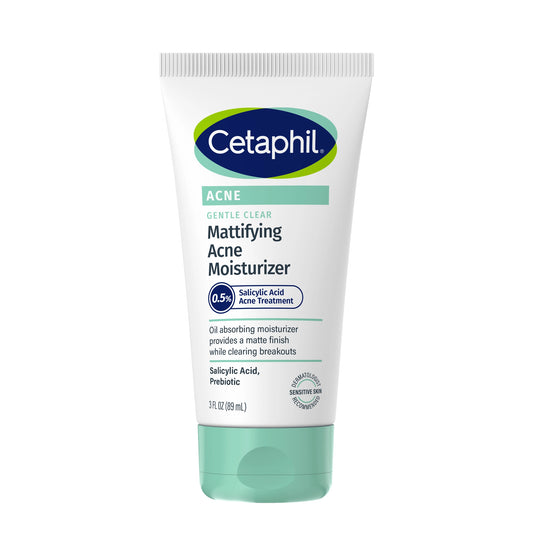 Cetaphil Gentle Clear Mattifying Acne Moisturizer 3 fl oz - New